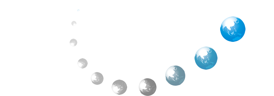 日本から、地球をゴロン